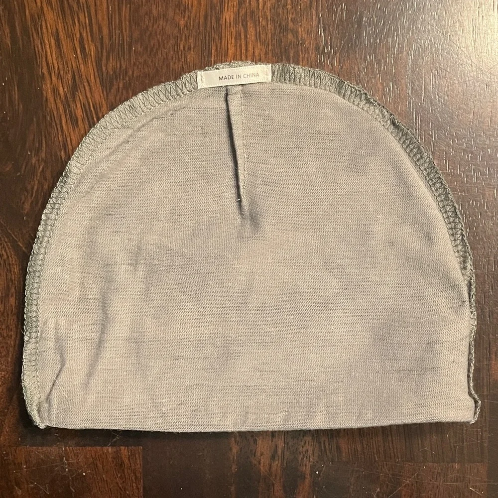 7 For All Mankind Baby Camo Beanie AND Volcom Striped Beanie BUNDLE
